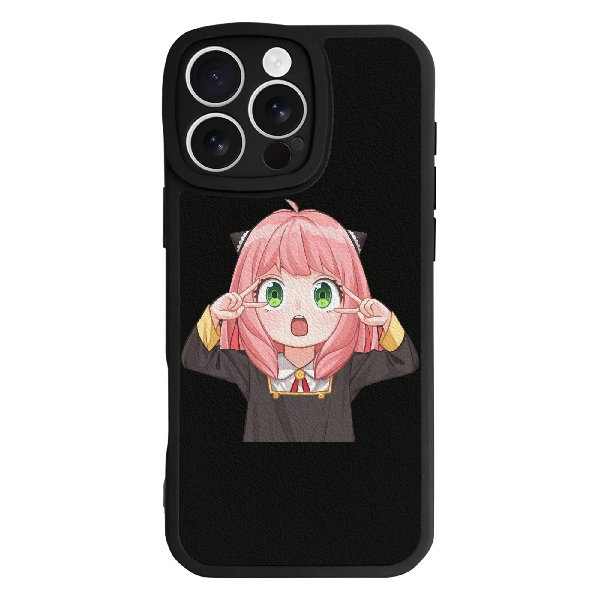 （画像用） SPY×FAMILY间谍家家酒 【iPhone 16シリーズ対応】シリコンスマホケース（レザー調） 材質：シリコン